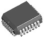 ADC0848CCVX   8-Bit μP Compatible A/D Converters with Multiplexer Options　1pcs