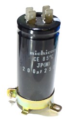 250V/200uF     nichicon