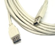 USB延長ケーブル(2.0)　　Atype(オス)-Atype(メス)　　2AAE-50　　5m　