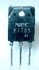 2SK1785    500V/12A/100W/Rds(on):0.6  ohm    1pcs