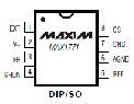 MAX1771CPA　　12V/可変出力、高効率、低消費電流　ステップアップDC-DCコントローラ