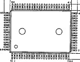 CXP5058H-586Q   CMOS 4-BIT 1 CHIP MICROCOMPUTER