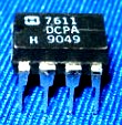 ICL7611DCPA　　　8pinDIP　　オペレーショナル・アンプ:オプ・アンプ Single CMOS Low Power 　100個