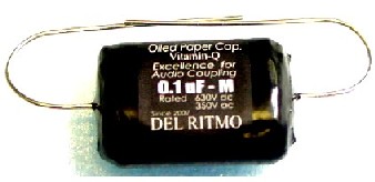 Black　candy　　  0.1uF/630V   Oil pepper condenser