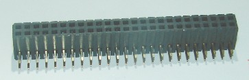 50pin　2mmピッチ　ライトアングル基板用コネクター　　1個　