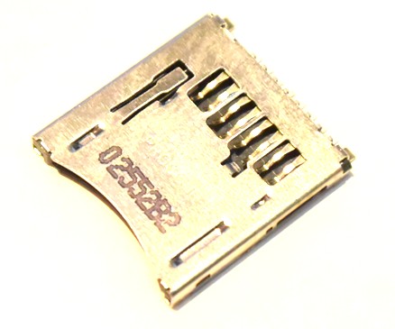 マイクロSDカードソケット　MSPR09-AO-5004　リバース型　