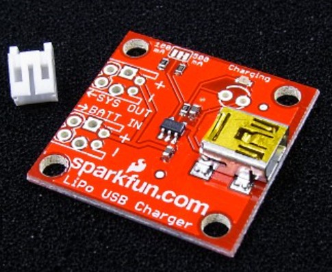 SFE-PRT-10161　USBリチウムイオン電池充電器