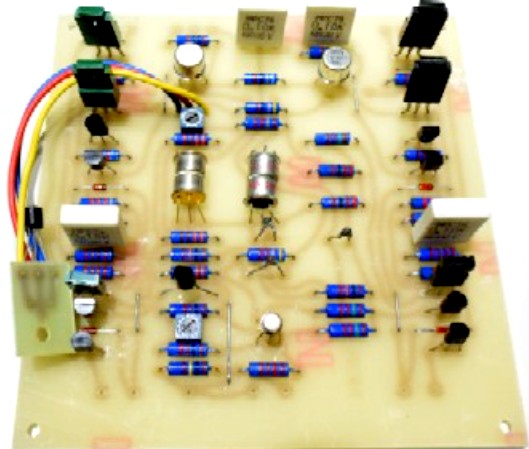 50Wモノラルパワーアンプ　オールCANタイプTr　出力段も定電圧化