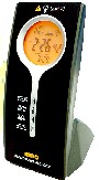 デジタル電波時計　　K7-509D  月/日・時刻(12/24)　温度計表示
