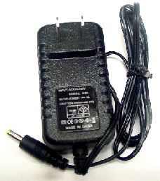 AC-adapter    IN:100-240V  OUT:6V/1A